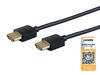 Picture of Monoprice - 124185 High Speed HDMI Cable - 4 Feet - Black| Certified Premium, 4K@60Hz, HDR, 18Gbps, 36AWG, YUV, 4:4:4 - Ultra Slim Series