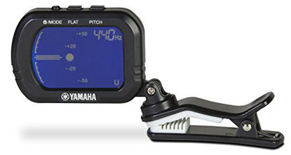Picture of Yamaha GCT1 Clip-On Chromatic Tuner for Guitar, Ukulele, Violin, and Cello
