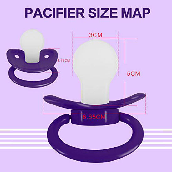 GetUSCart TENNIGHT Big Sized Pacifier Silicone Cute