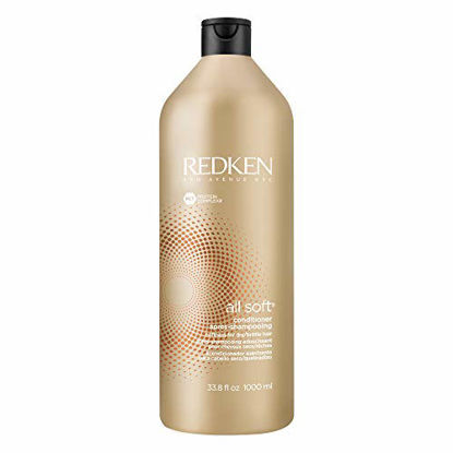 Picture of Redken All Soft Argan Oil Conditioner | For Dry/Brittle Hair | Moisturizes & Provides Intense Softness | 33.8 Fl Oz