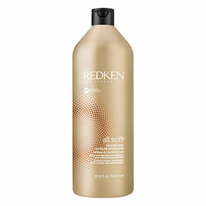 Picture of Redken All Soft Argan Oil Conditioner | For Dry/Brittle Hair | Moisturizes & Provides Intense Softness | 33.8 Fl Oz