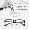 Picture of Cyxus Blue Light Blocking Computer Glasses Retro Clear Lens Eyeglasses Frame