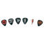 Picture of Dunlop L13BP1.0 Lucky 13 Picks, Assorted, 1.0mm, 6/Player's Pack