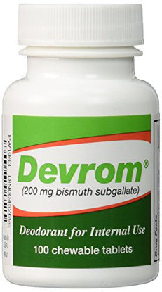 Picture of Devrom Tablets Bottle of 100 Tablets,new and old package alternate