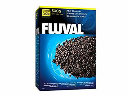 Picture of Fluval Aquatic Peat Granules, Chemical Filter Media for Freshwater Aquariums, Water Softener, 17.6 oz., A1465