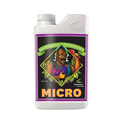 Picture of Advanced Nutrients 1401-14 Micro pH Perfect Fertilizer, 1 Liter, Brown/A