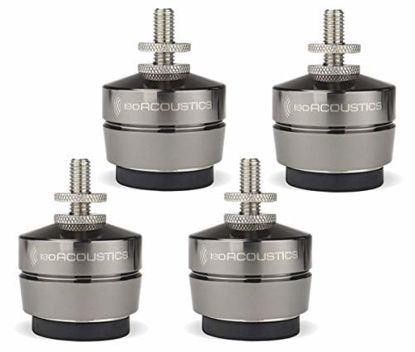 Picture of IsoAcoustics Gaia Series Isolation Feet for Speakers & Subwoofers (Gaia III, 70 lb max) - Set of 4