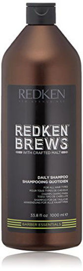 Picture of Redken Brews Daily Shampoo For Men, Lightweight Cleanser For All Hair Types, 33.8 Ounce