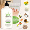 Picture of Hempz Fresh Coconut & Watermelon Moisturizing Skin Lotion, Natural Hemp Seed Herbal Body Moisturizer with Chamomile & Avocado Extracts, Vitamins  A, C, E & D, 17 oz