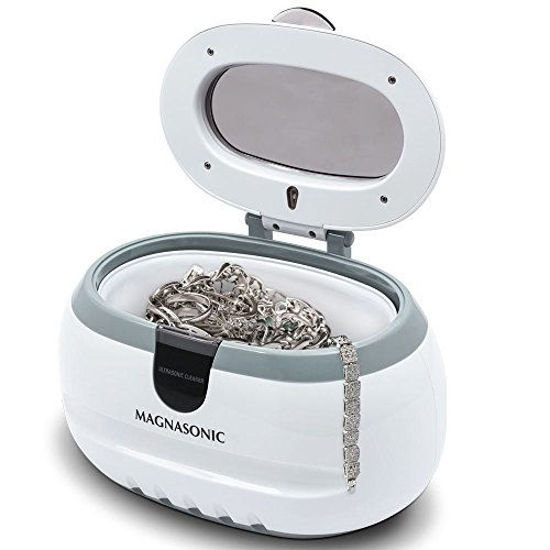 Picture of Magnasonic Professional Ultrasonic Jewelry Cleaner Machine for Cleaning Eyeglasses, Watches, Rings, Necklaces, Coins, Razors, Dentures, Combs, Tools, Parts, Instruments (CD2800)