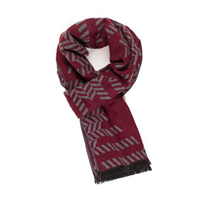 Picture of Scarf for Men Reversible Elegant Classic Cashmere Feel Scarves for for Spring Fall (TA04-8)