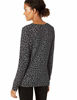 Picture of Amazon Essentials Women's Lightweight Long-Sleeve V-Neck Sweater, Grey Heather Animal Print, Medium