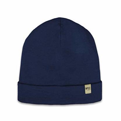 Picture of Minus33 Merino Wool Ridge Cuff Wool Beanie Navy One Size