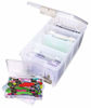 Picture of ArtBin Semi Satchel Photo Photo & Craft Organizer Set, Large Box with [8] Plastic Storage Cases Inside, Clear
