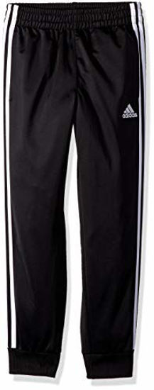 Picture of adidas Boys' Big Tricot Jogger Pant, Iconic Black, M (10/12)