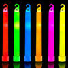 Picture of 32 Ultra Bright 6 Inch Large Glow Sticks - Chem Light Sticks with 12 Hour Duration - Camping Glow Sticks - Glowsticks for Parties and Kids (Colorful)