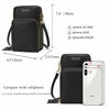Picture of Small Crossbody Cell Phone Purse for Women, Mini Messenger Shoulder Handbag Wallet with Credit Card Slots