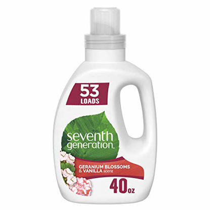 Picture of Seventh Generation Concentrated Laundry Detergent, Geranium Blossom & Vanilla, 40 oz (53 Loads)