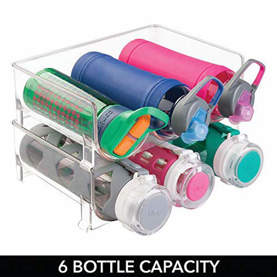 GetUSCart- mDesign Modern Plastic Stackable Vertical Standing Water ...