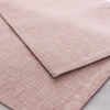 Picture of Home Brilliant Placemats Set of 4 Heat Resistant Dining Table Place Mats for Kitchen Table, 13 x 19 inches, Pink