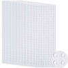 Picture of 2400 Pieces Foam Dots Dual-Adhesive 3D Foam Tapes Foam Pop Dots Adhesive Mount for Craft DIY Art or Office Supplies, 12 Sheets, Round (0.12 inch)