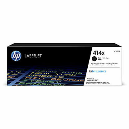 Picture of HP 414X | W2020X | Toner Cartridge | Works with HP Color Laserjet Pro M454 Series, M479 Series | Black | High Yield