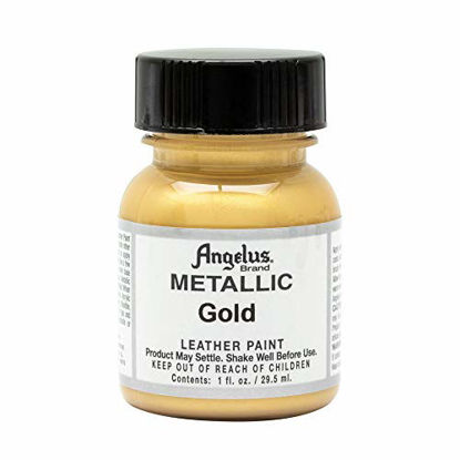 Picture of Angelus Leather Paint 1 oz Gold
