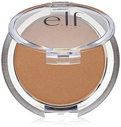 Picture of e.l.f. Cosmetics Bronzer Palette, Four Matte and Shimmer Powder Bronzers Create a Sun-Kissed Glow, Deep Bronzer