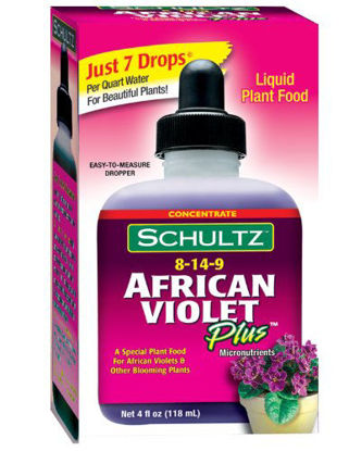 Picture of Schultz African Violet Plus Plant Food 8-14-9, 4 fl oz. 1061