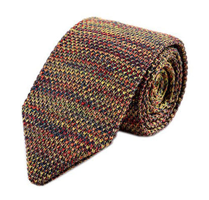 Picture of Secdtie Mens Casual Colorful Woven Neck Tie Knit Formal Party New Necktie ,color:13,One Size