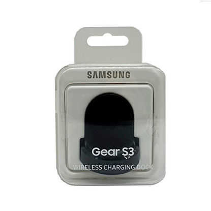 Picture of SAMSUNG Genuine OEM Original Wireless Charging Dock Cradle Charger Ep-YO760 for Gear S3 Classic (Sm-R770) and Gear S3 Frontier (Sm-R760, Sm-R765)