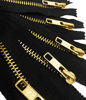 Picture of KGS 5 inch Metal Zipper #5 | Golden Color | 5 pcs/Pack