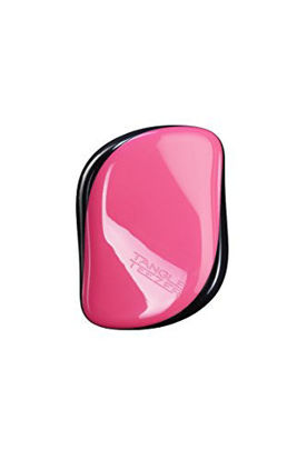 Picture of Tangle Teezer The Compact Styler, On-the-go Detangling Hairbrush for All Hair Types - Pink Sizzle