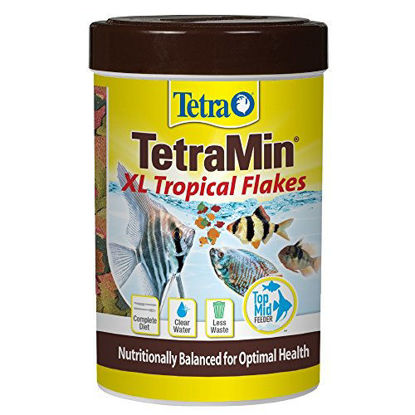 Picture of Tetra 16155 Min Large Tropical Flakes For Top/Mid Feeders, 5.65-Ounce
