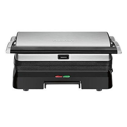 Picture of Cuisinart GR-11 Griddler 3-in-1 Grill and Panini Press, Silver
