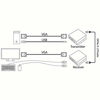 Picture of TESmart 1080P 60Hz Long Range 984ft USB VGA KVM Extender Over Cat5e Cat6 Ethernet Cable (up to 984ft/300m, Sender+Receiver)