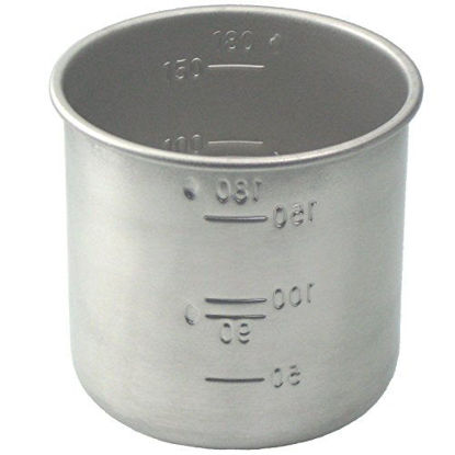 Picture of Daiso Japanese Rice Measuring Cup(180cc = 1 Gou Cup) Stainless Steel