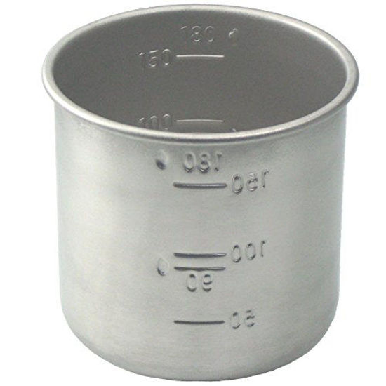 Picture of Daiso Japanese Rice Measuring Cup(180cc = 1 Gou Cup) Stainless Steel