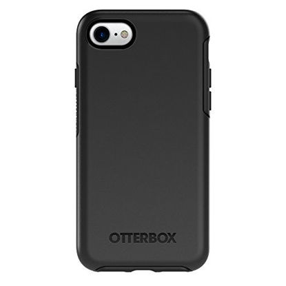 Picture of OtterBox Symmetry Series Case for iPhone SE (2nd Gen - 2020) and iPhone 8/7 (Not Plus) - Retail Packaging - Black
