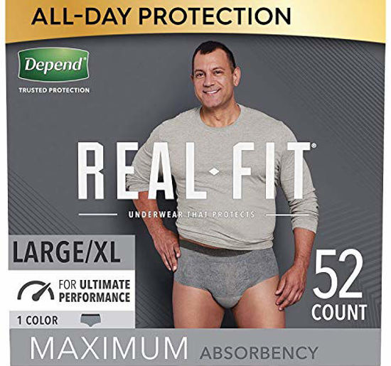 Depend Comfort Protect Incontinence Pants for Men Size SM 10s  Bodycare  Online