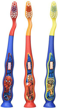 Picture of Firefly Marvel Soft Toothbrushes, 3 Count