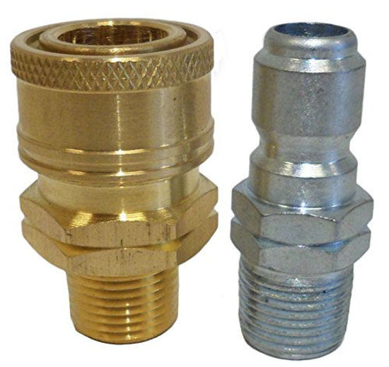 Picture of Ultimate Washer UW11-PW427B 3/8-Inch Quick Connect Pressure Washer Adapter Set, Max Pressure 5000 PSI Rating