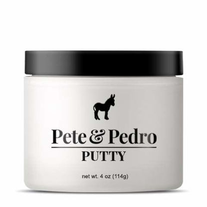 Picture of Pete and Pedro Putty XL - Hair Putty for Men with Strong Hold and Matte Finish {Featured on Shark Tank}