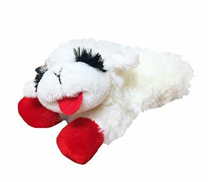 Picture of Multipet INTERNATIONAL Lambchop Plush Squeak Toy Mini for Pets, 6-Inch