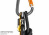 Picture of PETZL M36A TL William Asymmetrical Large Capacity Aluminium Carabiner, Size: Triact-Lock, Grey