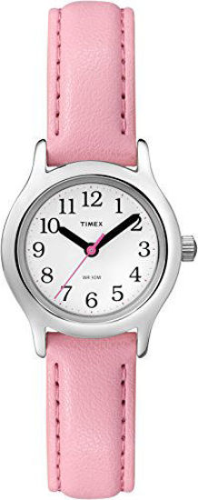 Picture of Timex Girls T79081 My First Easy Reader Pink Faux Leather Strap Watch