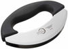 Picture of Mercer Culinary Double Blade Rocking Mezzaluna Knife with Handle, 7 Inch, Stainless Steel