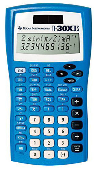 Picture of Texas Instruments TI-30XIIS Scientific Calculator, Blue