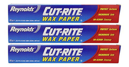 Picture of Cut-Rite Wax Paper by Reynolds 75 Sq.Ft - Pack of 3