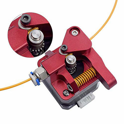Picture of WINSINN Dual Gear Extruder, Works with Creality Ender 3 CR10 CR-10 Pro CR-10S Tornado Upgraded Aluminum Drive Feed for 3D Printer 1.75mm Filament